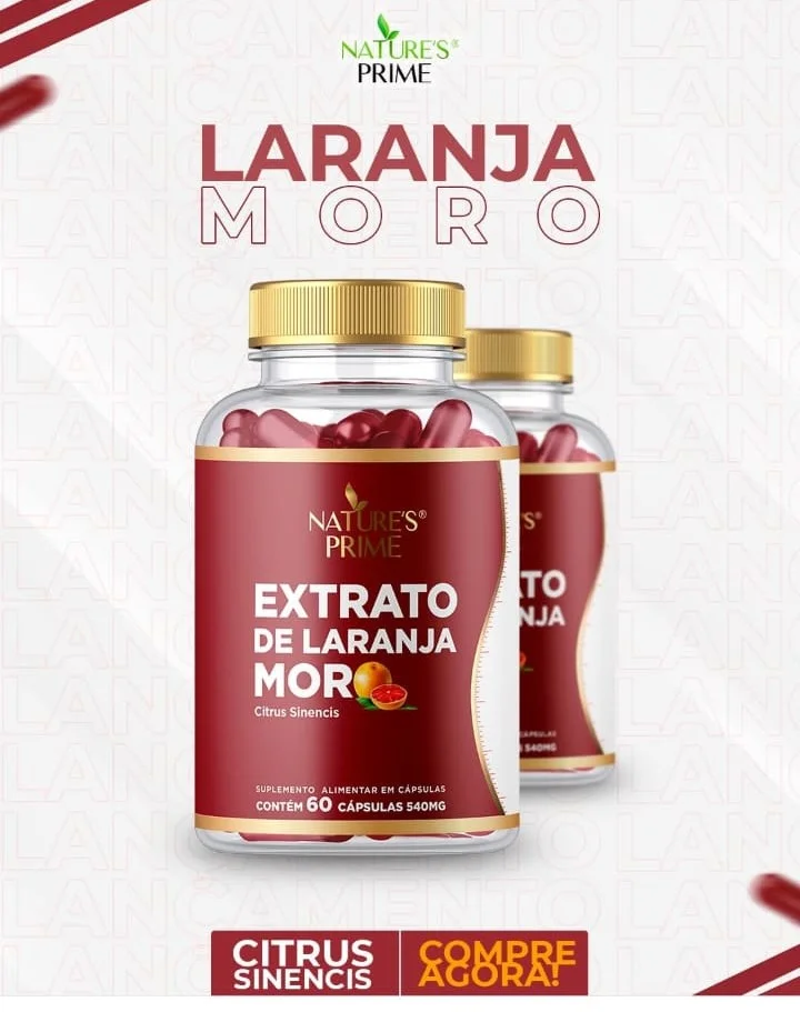Extrato de Laranja Moro
