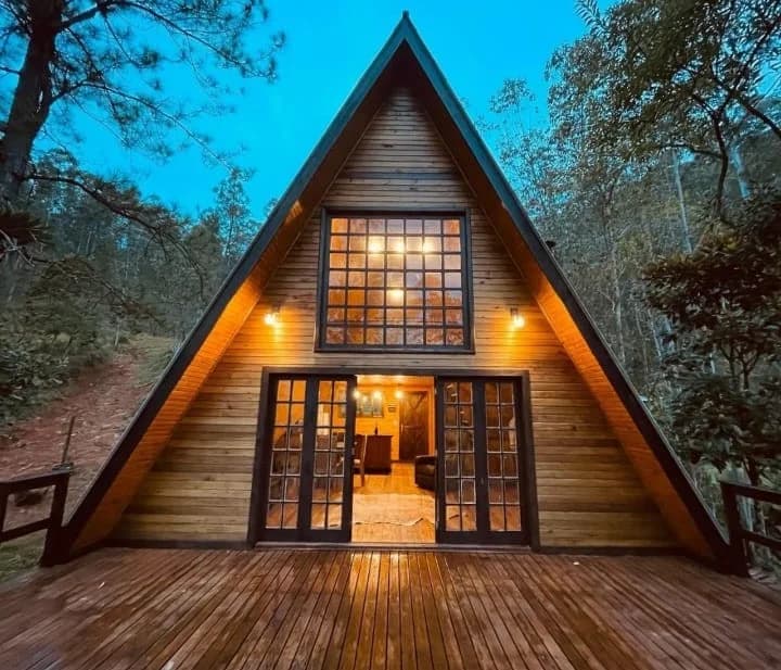 Chalé A-frame Valfran