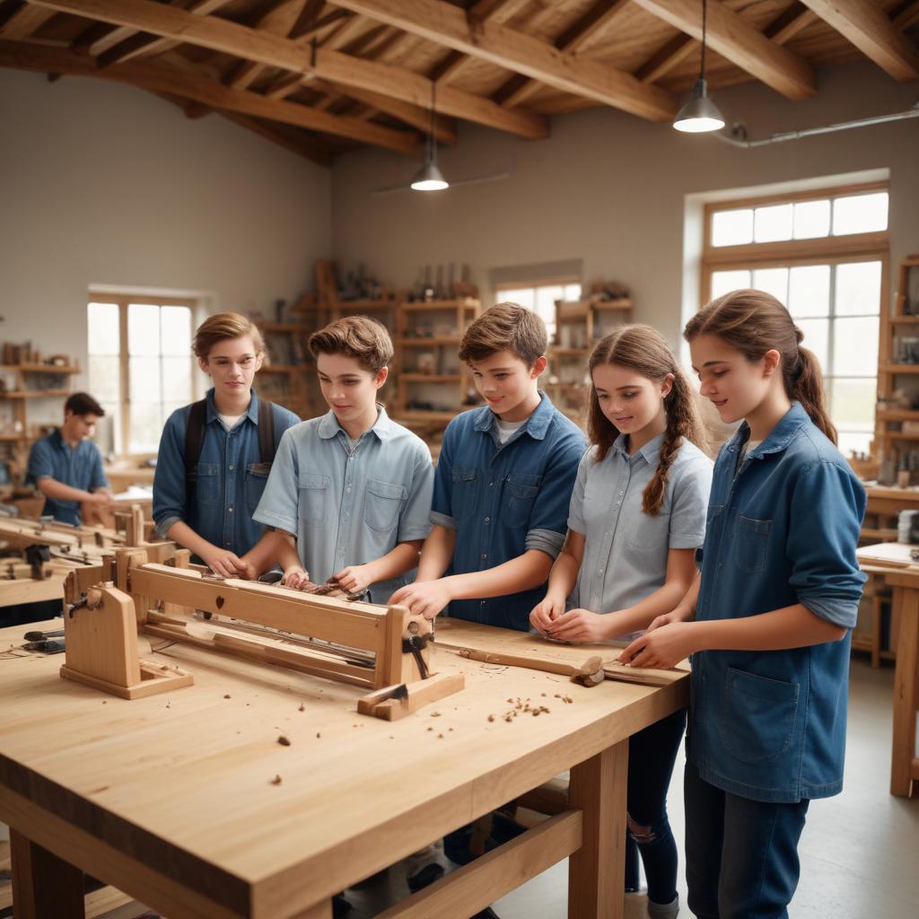 Oficinas profissionalizantes no contraturno escolar