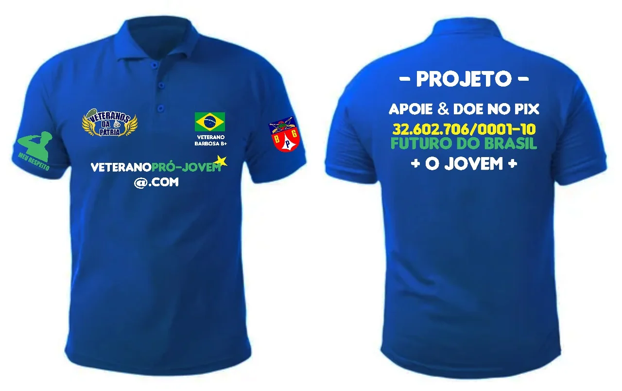 Camisa Polo — PRO-JOVEM