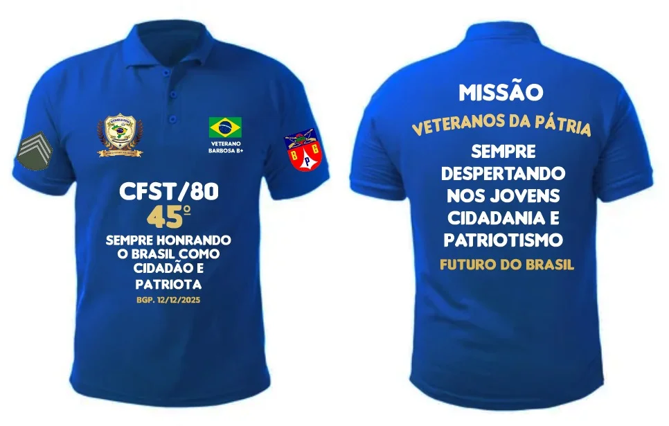 Camisa Polo — CFST80 Missão