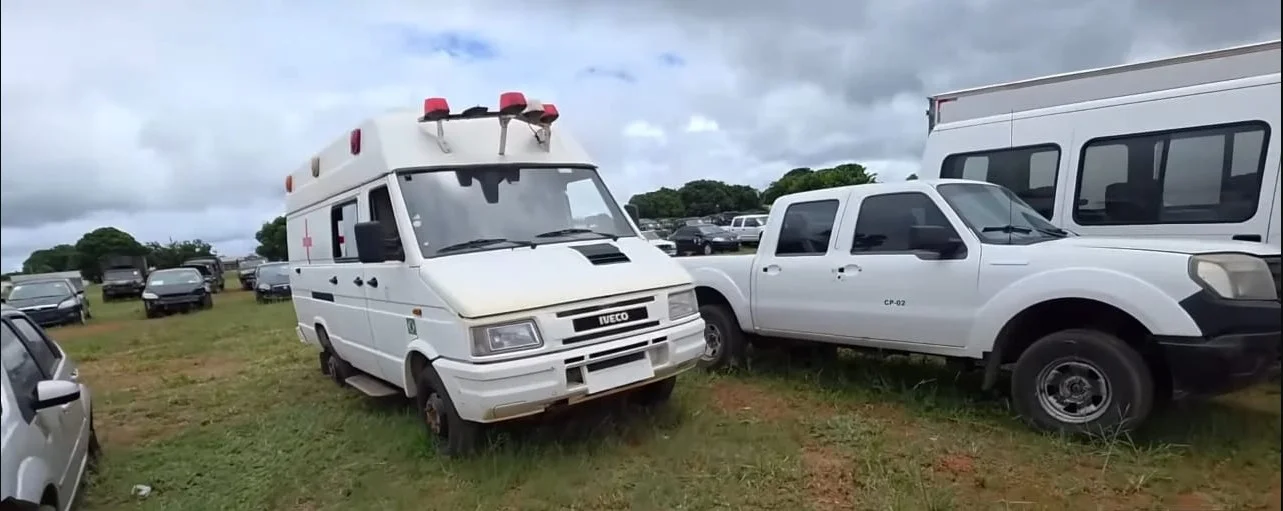 Frota — Ambulância e Pick-up CP-02